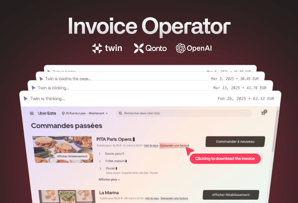 Introducing Invoice Operator - Twin's First Agent in Partnership with Qonto and OpenAI